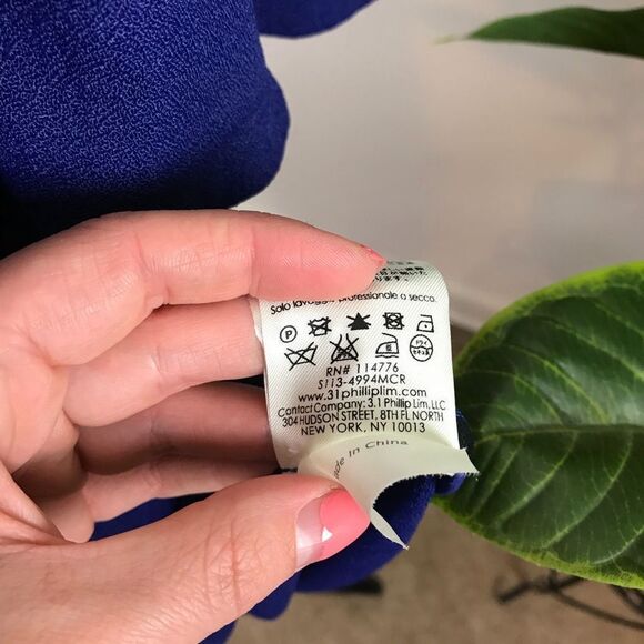 3.1 Phillip Lim blue pocket tshirt dress‎ - Picture 7 of 7